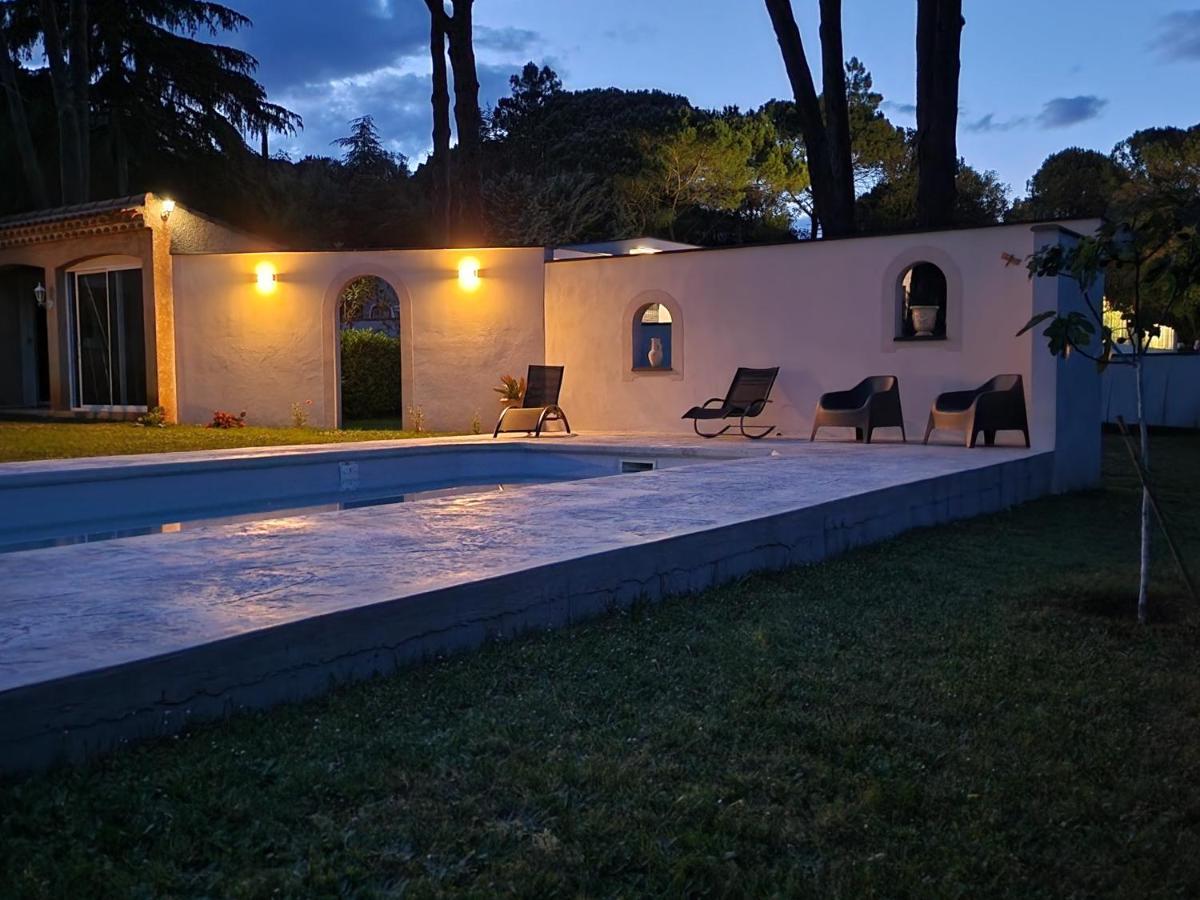 Вілла La Bastide Bleue Андюз Екстер'єр фото
